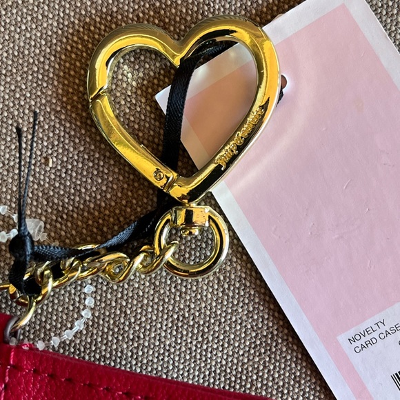 NWT Juicy Couture Small Wallet & Keychain - Picture 4 of 12